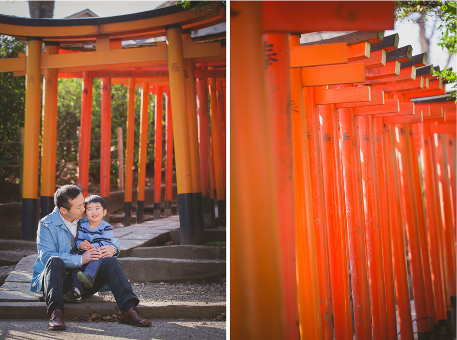 Family Picture Session In Japan Tokyo | Nezu 