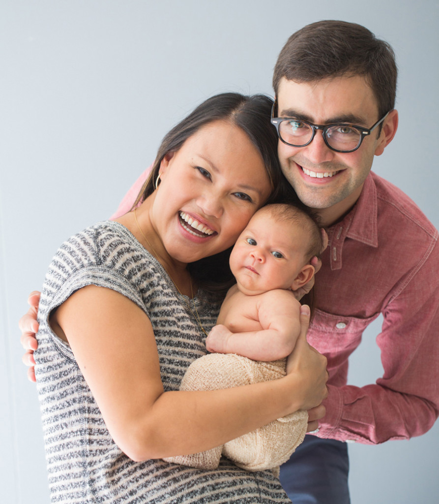 in home newborn photo session mountain view los gatos