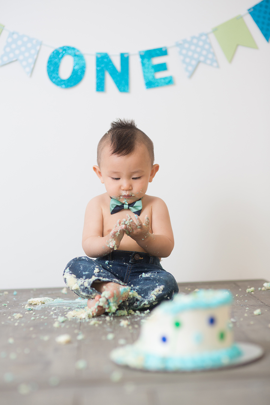 san francisco bay area cake smash photographer studio