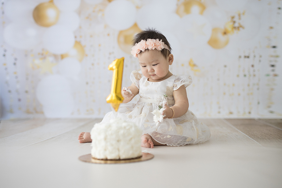 san francisco bay area cake smash photographer studio