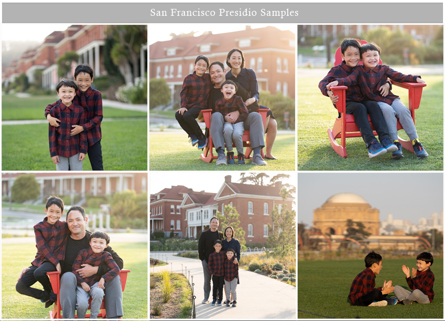 san francisco holiday photos mini session